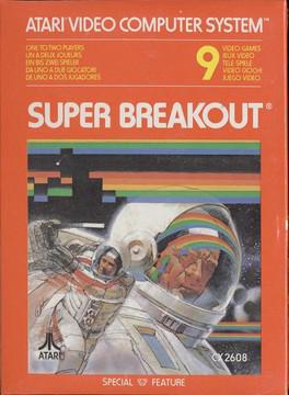 Nexwave Video Games Inc. - Super Breakout - Video Game - Atari 2600