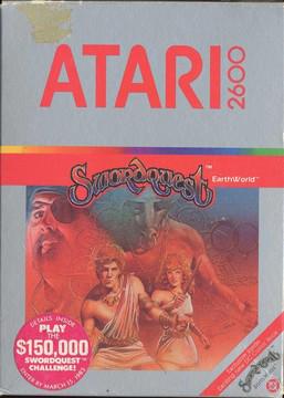 Nexwave Video Games Inc. - Swordquest Earthworld - Video Game - Atari 2600