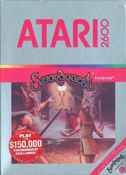 Nexwave Video Games Inc. - Swordquest Fireworld - Video Game - Atari 2600