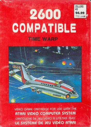 Nexwave Video Games Inc. - Time Warp - Video Game - Atari 2600