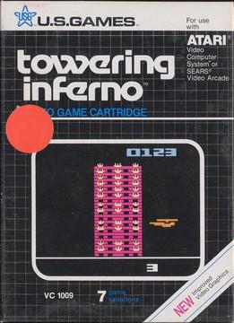 Nexwave Video Games Inc. - Towering Inferno - Video Game - Atari 2600