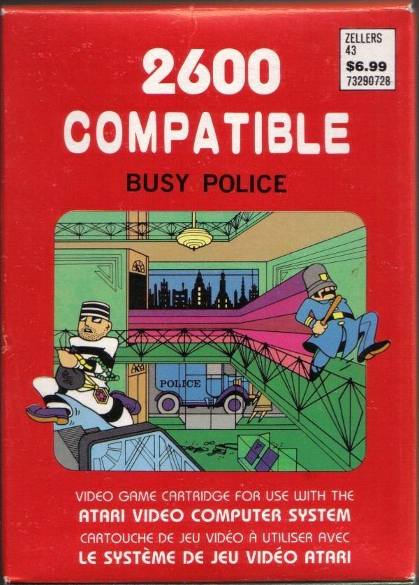 Nexwave Video Games Inc. - Busy Police [Zellers] - Video Game - Atari 2600