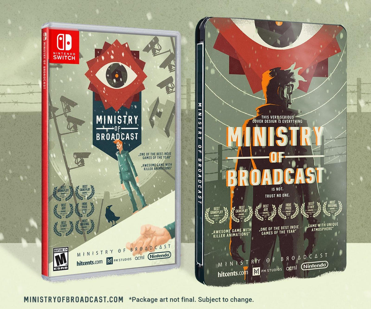 Nexwave Video Games Inc. - Ministry of Broadcast - Video Game - Nintendo Switch