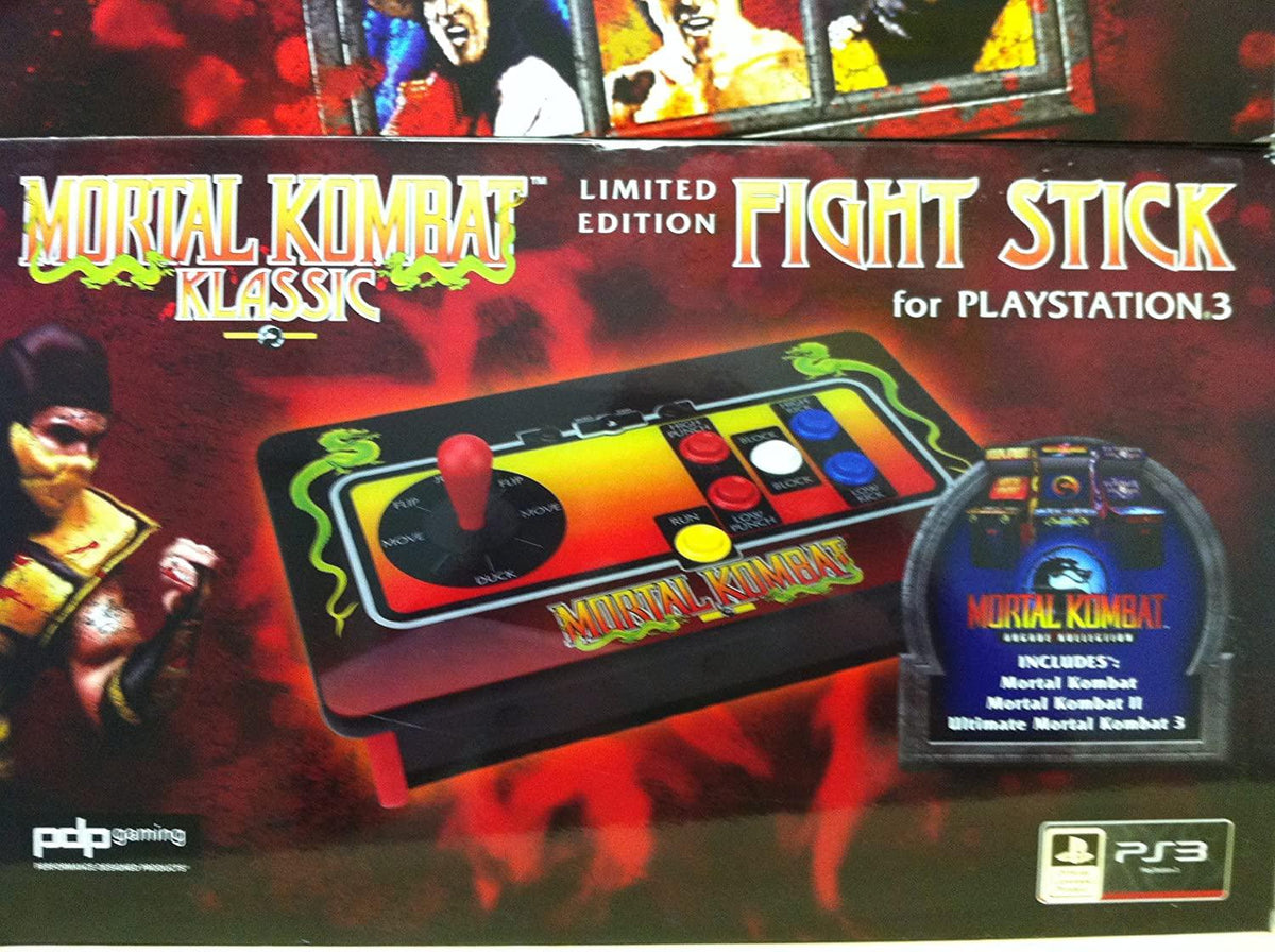 Nexwave Video Games Inc. - Mortal Kombat Limited Edition Fight Stick - Video Game - Playstation 3