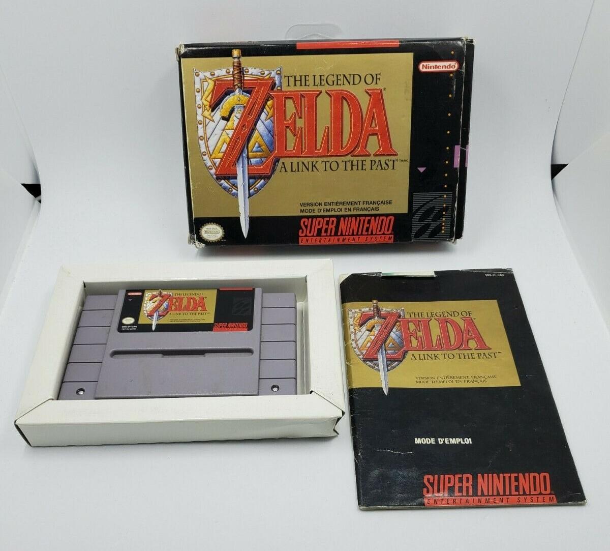 Nexwave Video Games Inc. - Zelda Link to the Past [French] - Video Game - Super Nintendo