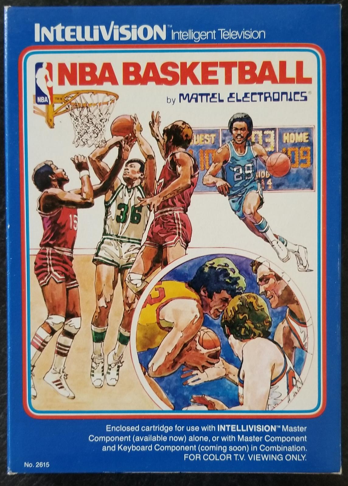 Nexwave Video Games Inc. - NBA Basketball - Video Game - Intellivision