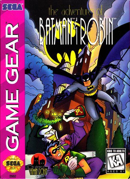 Nexwave Video Games Inc. - Adventures of Batman and Robin - Video Game - Sega Game Gear