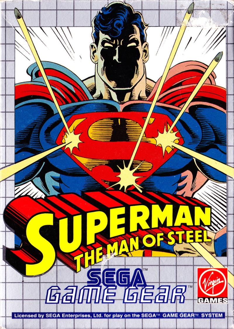 Superman Man of Steel - PAL Sega Game Gear