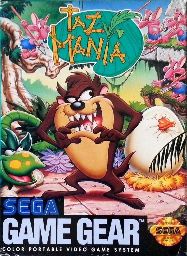 Nexwave Video Games Inc. - Taz Mania - Video Game - Sega Game Gear