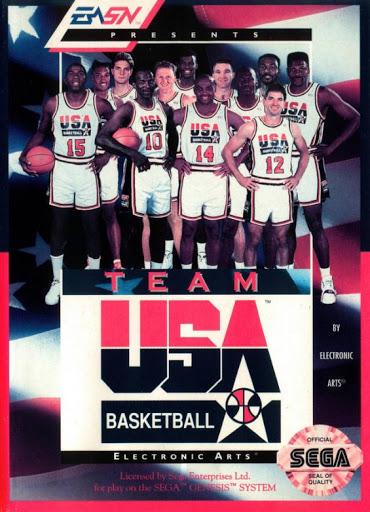 Nexwave Video Games Inc. - Team USA Basketball - Video Game - Sega Genesis