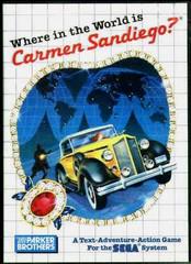 Nexwave Video Games Inc. - Where in the World is Carmen Sandiego - Video Game - Sega Master System