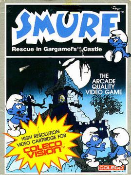 Nexwave Video Games Inc. - Smurf: Rescue in Gargamel's Castle - Video Game - Colecovision