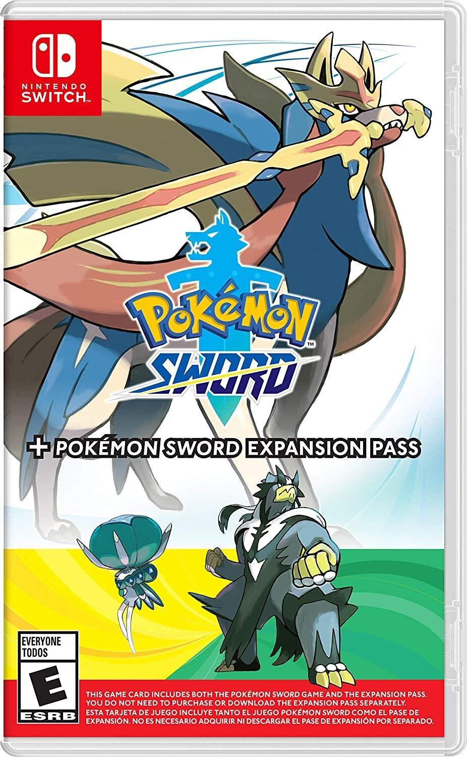 Nexwave Video Games Inc. - Pokemon Sword + Pokemon Sword Expansion Pass - Video Game - Nintendo Switch