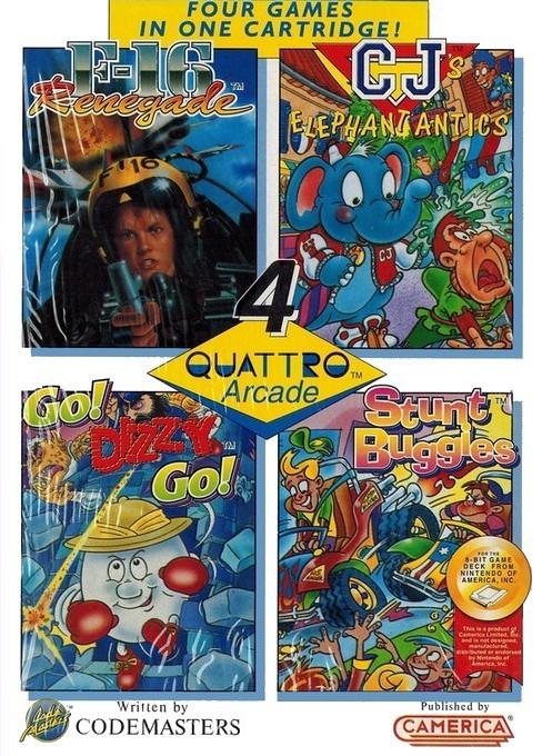 Nexwave Video Games Inc. - Quattro Arcade - Video Game - NES