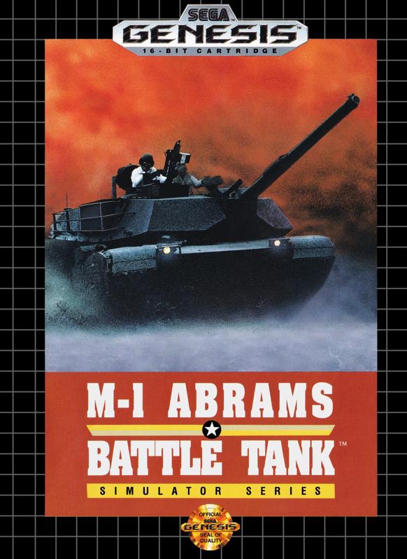 Nexwave Video Games Inc. - M-1 Abrams Battle Tank - Video Game - Sega Genesis