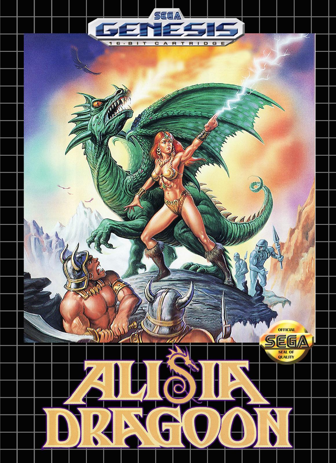 Nexwave Video Games Inc. - Alisia Dragoon - Video Game - Sega Genesis