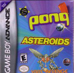 Nexwave Video Games Inc. - Pong / Asteroids / Yar's Revenge - Video Game - GameBoy Advance