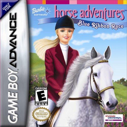 Nexwave Video Games Inc. - Barbie Horse Adventures Blue Ribbon Race - Video Game - GameBoy Advance