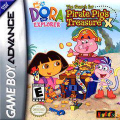 Nexwave Video Games Inc. - Dora the Explorer: The Hunt for Pirate Pig's Treasure - Video Game - GameBoy Advance