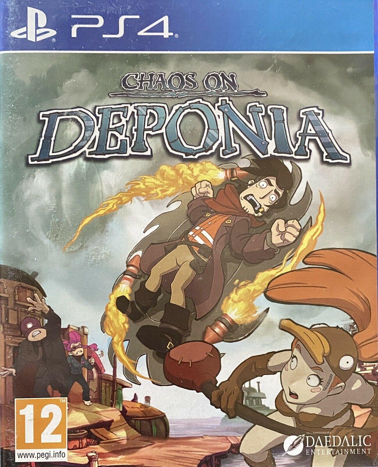 Chaos on Deponia - PAL Playstation 4
