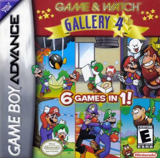 Nexwave Video Games Inc. - Game and Watch Gallery 4 - Video Game - GameBoy Advance