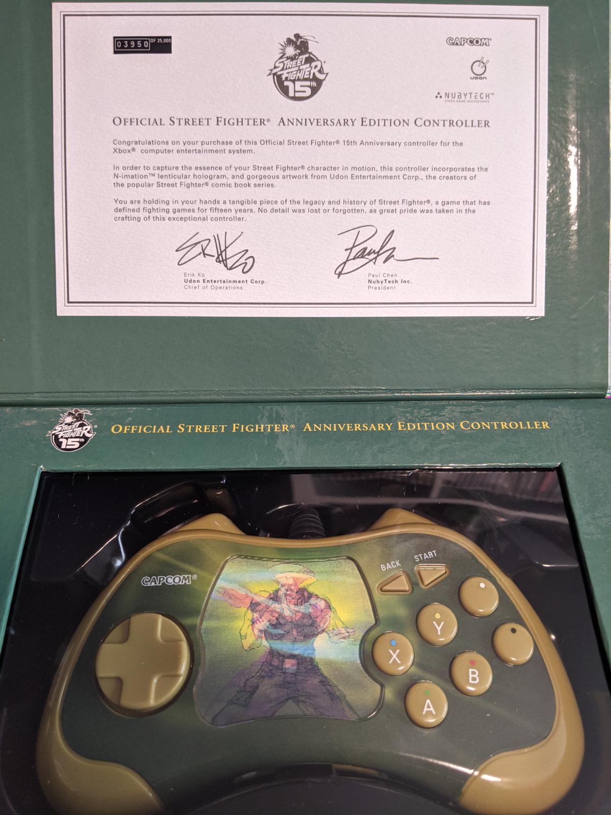 Street Fighter 15th Anniversary Guile Controller - Xbox