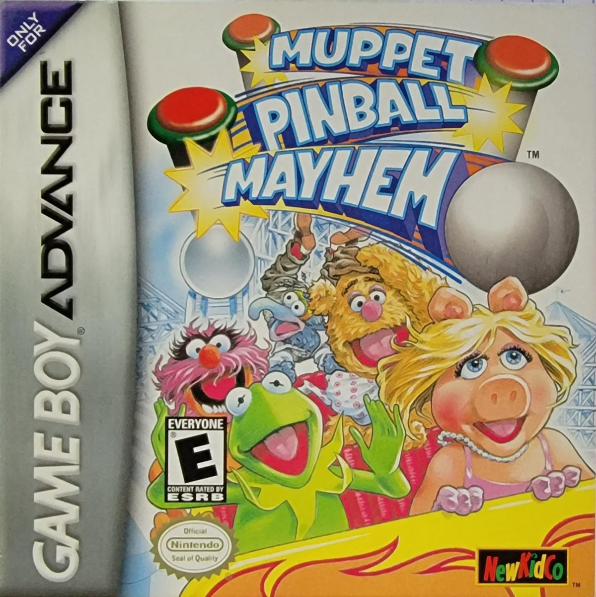 Nexwave Video Games Inc. - Muppet Pinball Mayhem - Video Game - GameBoy Advance