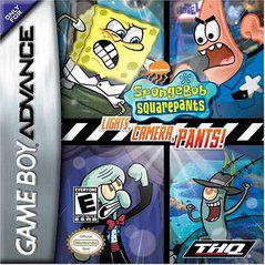 Nexwave Video Games Inc. - SpongeBob SquarePants Lights Camera Pants - Video Game - GameBoy Advance