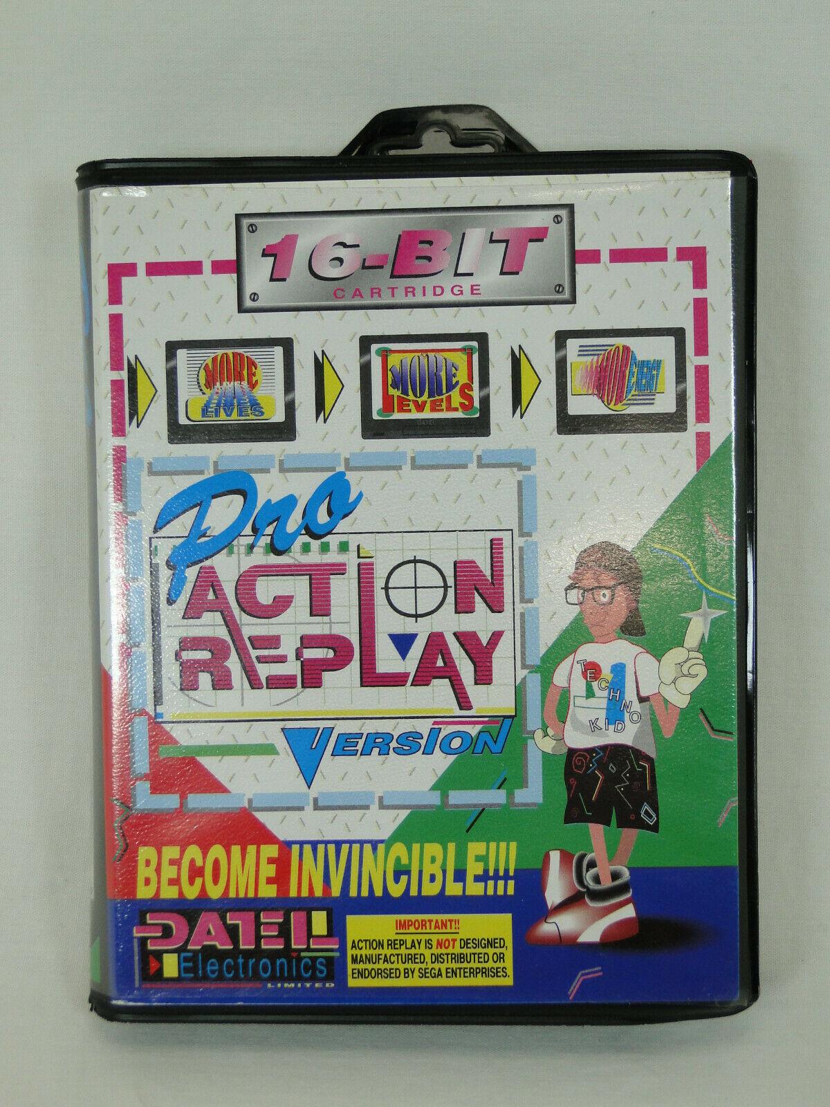 Pro Action Replay - PAL Sega Mega Drive