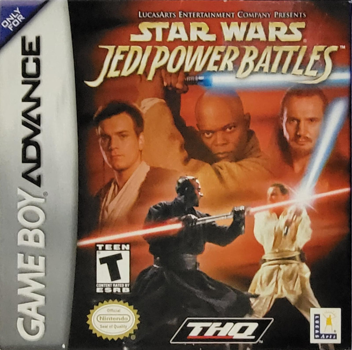 Nexwave Video Games Inc. - Star Wars Episode I Jedi Power Battles - Video Game - GameBoy Advance