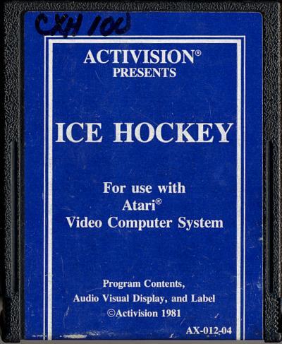 Nexwave Video Games Inc. - Ice Hockey [Blue Label] - Video Game - Atari 2600