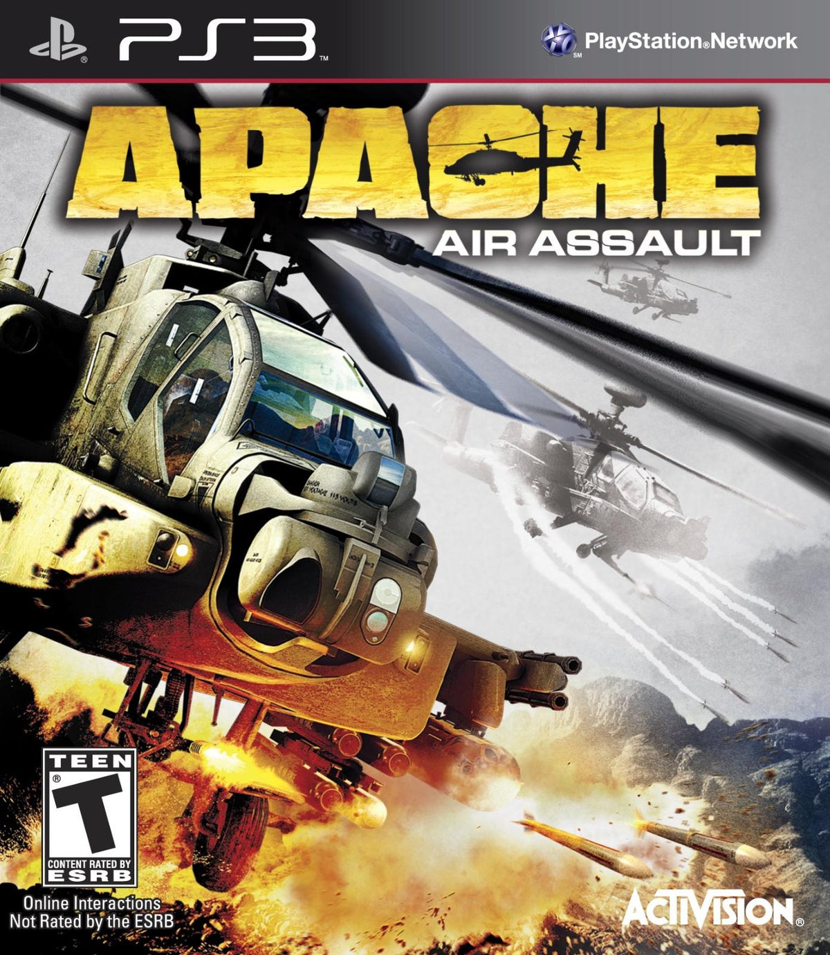 Nexwave Video Games Inc. - Apache: Air Assault - Video Game - Playstation 3