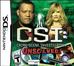 Nexwave Video Games Inc. - CSI: Crime Scene Investigation Unsolved - Video Game - Nintendo DS