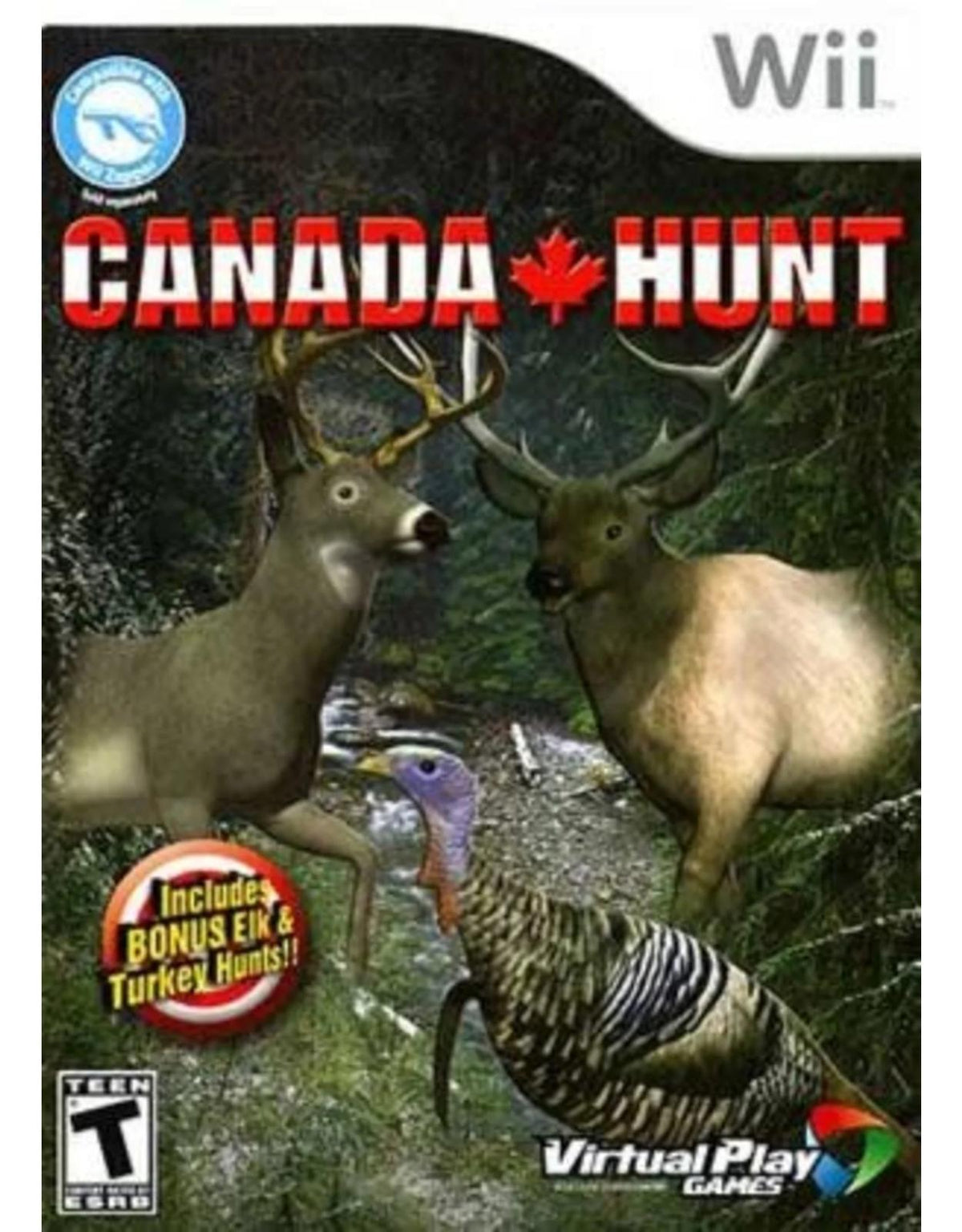 Nexwave Video Games Inc. - Canada Hunt - Video Game - Wii