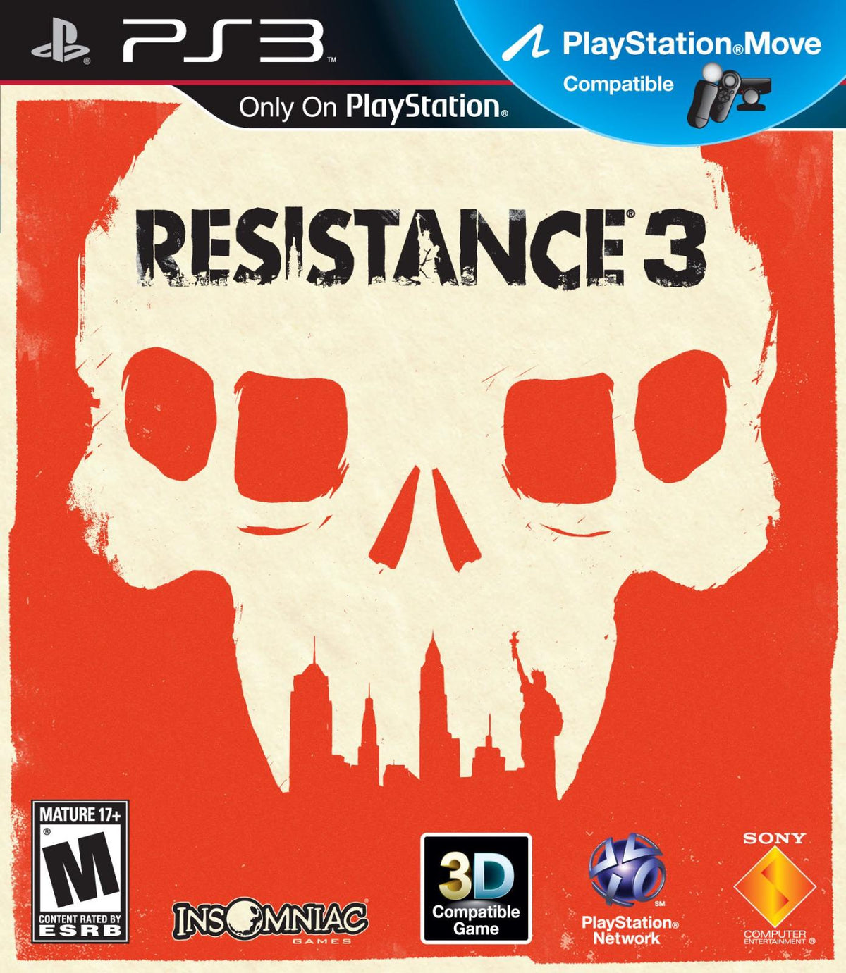 Nexwave Video Games Inc. - Resistance 3 - Video Game - Playstation 3