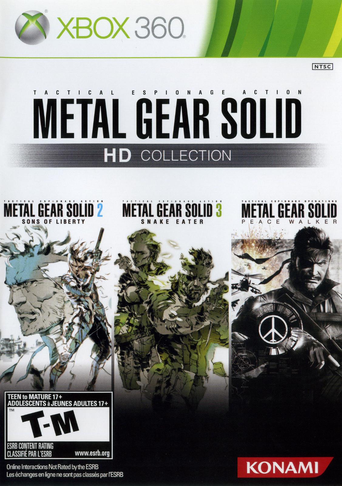 Nexwave Video Games Inc. - Metal Gear Solid HD Collection - Video Game - Xbox 360