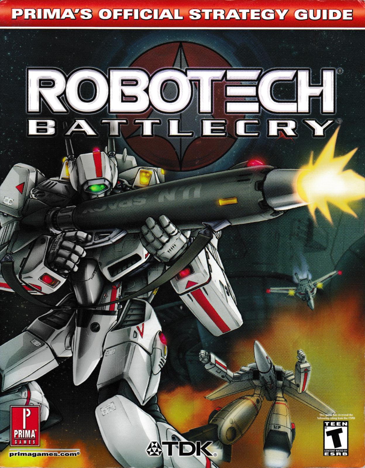 Robotech Battlecry [Prima] - Strategy Guide