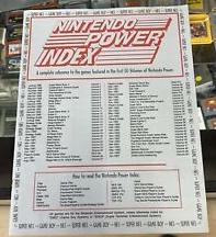Nexwave Video Games Inc. - Nintendo Power Index [1st Edition] - Video Game - Nintendo Power