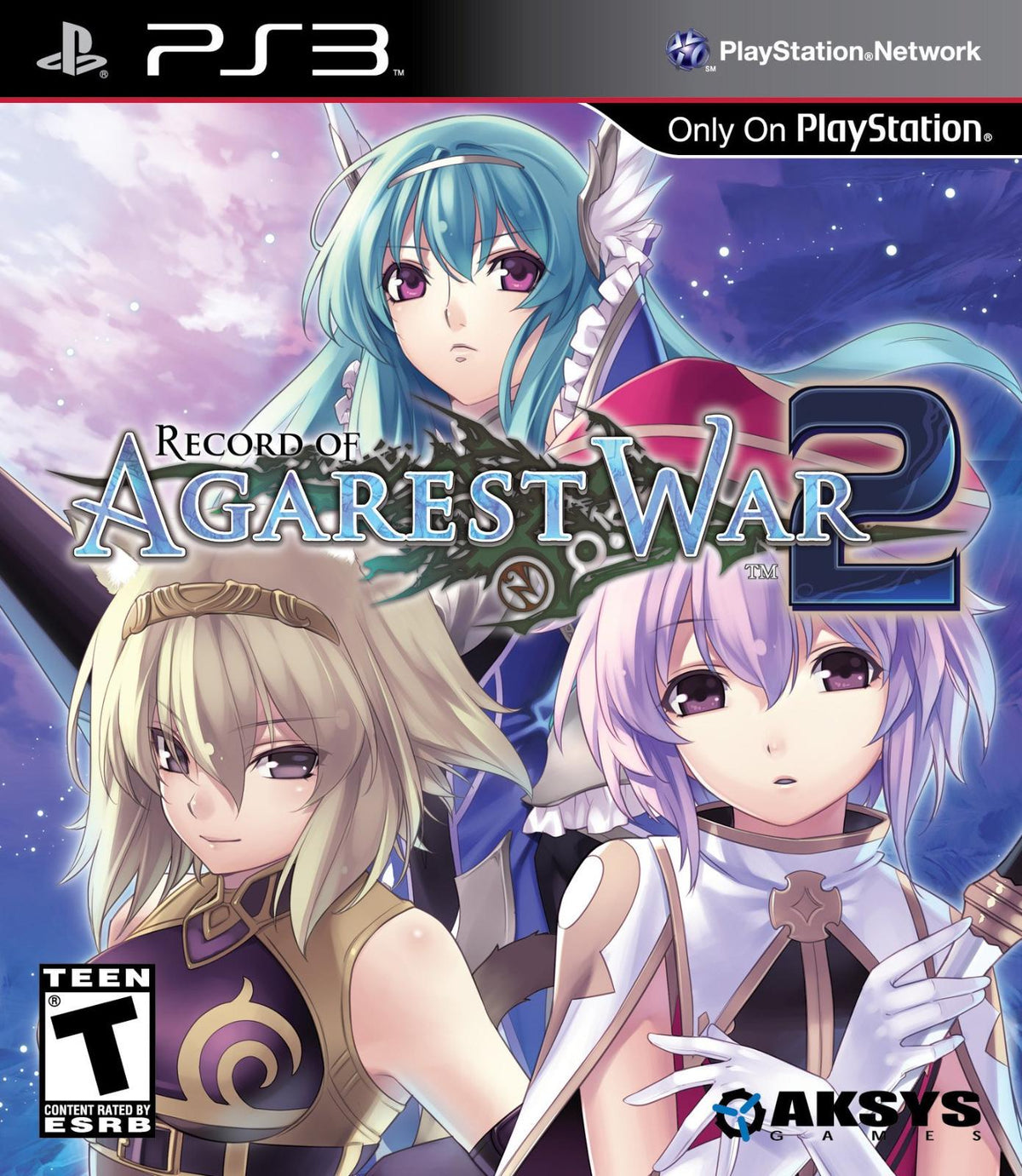 Nexwave Video Games Inc. - Record of Agarest War 2 - Video Game - Playstation 3