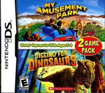 Nexwave Video Games Inc. - My Amusement Park & Digging for Dinosaurs - Video Game - Nintendo DS