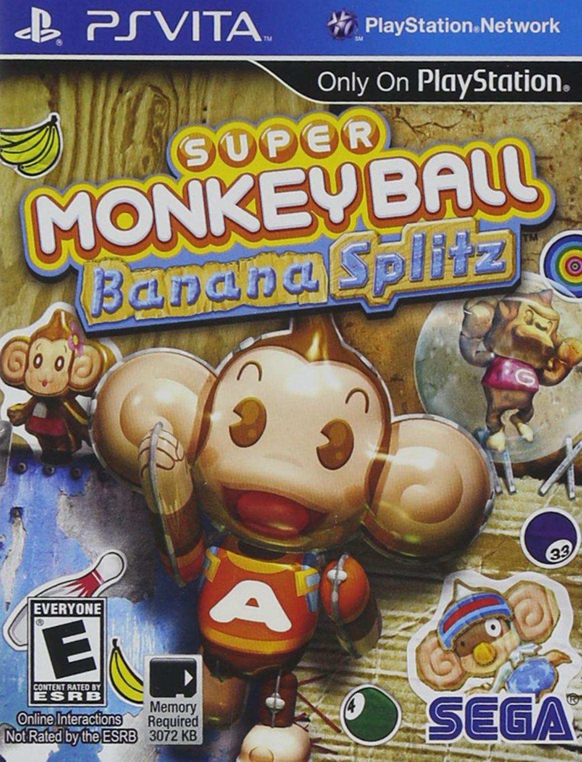 Super Monkey Ball Banana Splitz - Playstation Vita