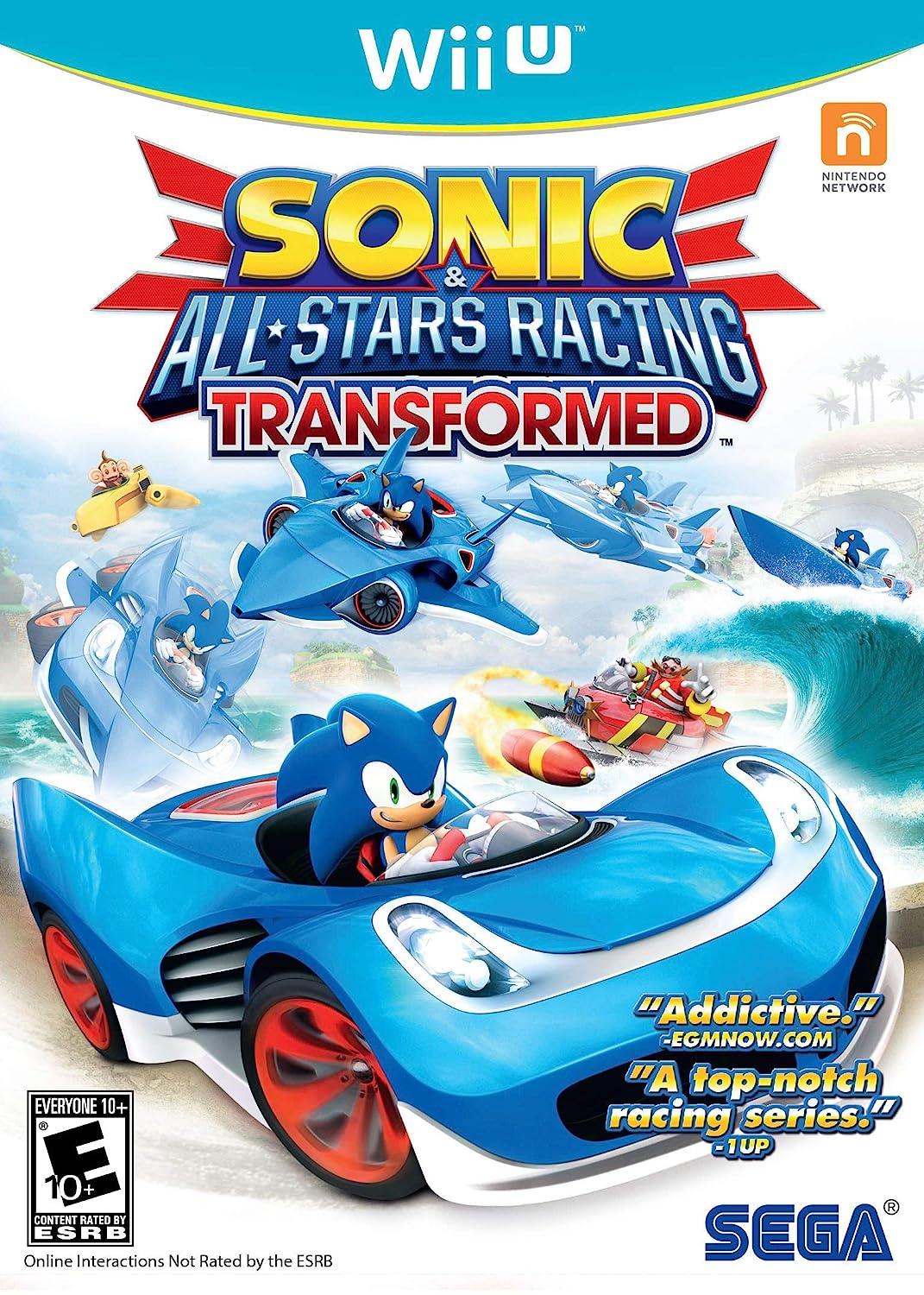 Nexwave Video Games Inc. - Sonic & All-Stars Racing Transformed - Video Game - Wii U