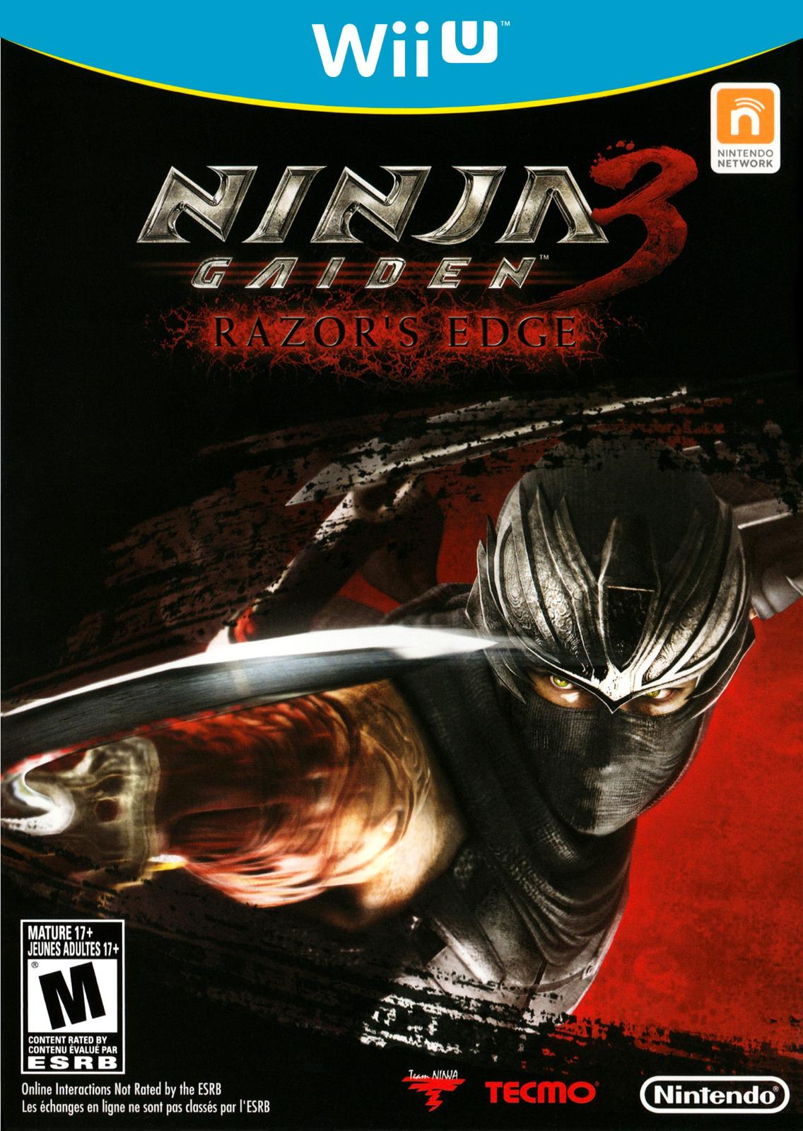 Nexwave Video Games Inc. - Ninja Gaiden 3: Razor's Edge - Video Game - Wii U