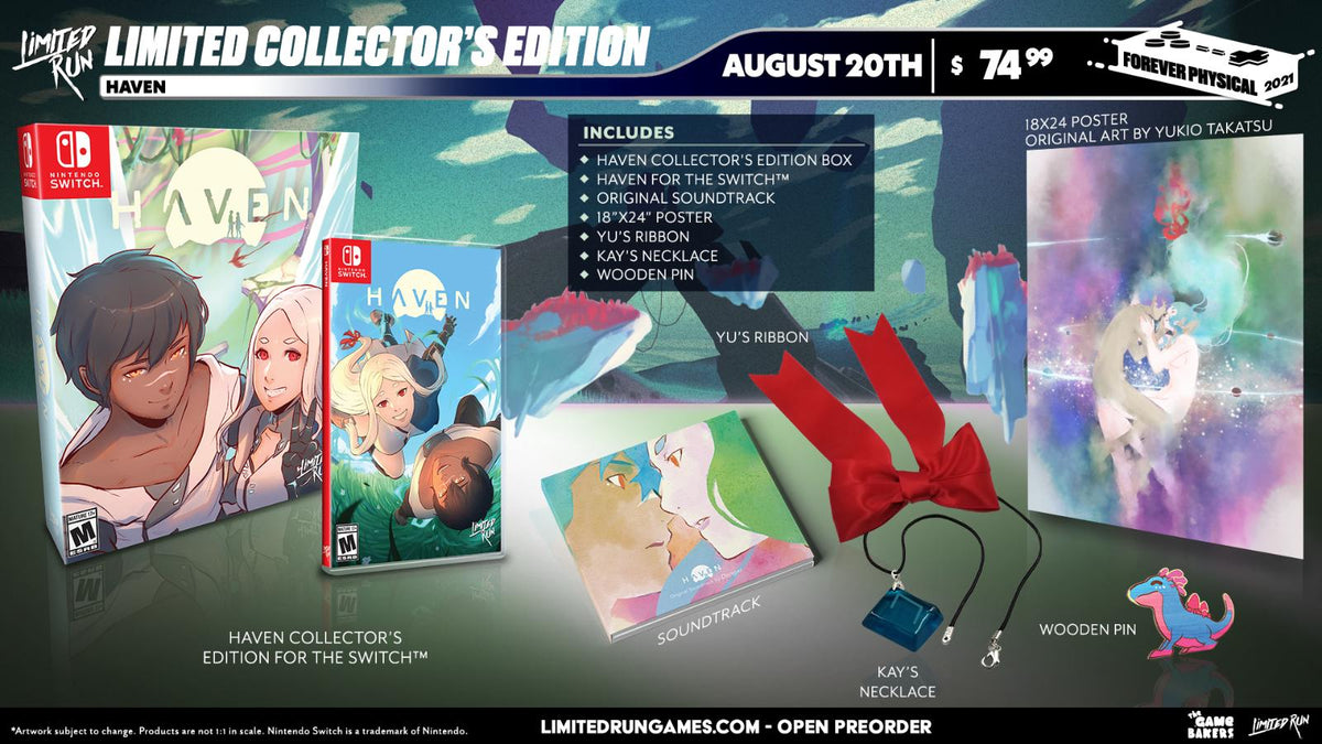 Nexwave Video Games Inc. - Haven [Collector's Edition] - Video Game - Nintendo Switch