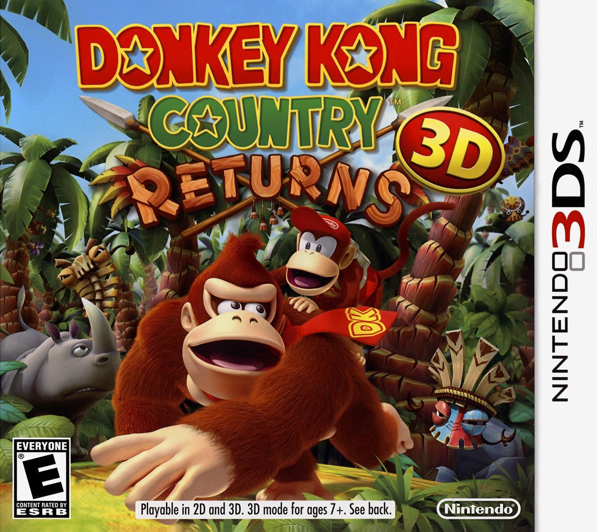 Nexwave Video Games Inc. - Donkey Kong Country Returns 3D - Video Game - Nintendo 3DS