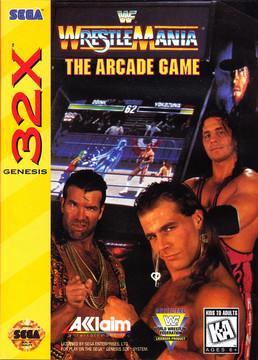 Nexwave Video Games Inc. - WWF Wrestlemania: Arcade Game - Video Game - Sega 32X