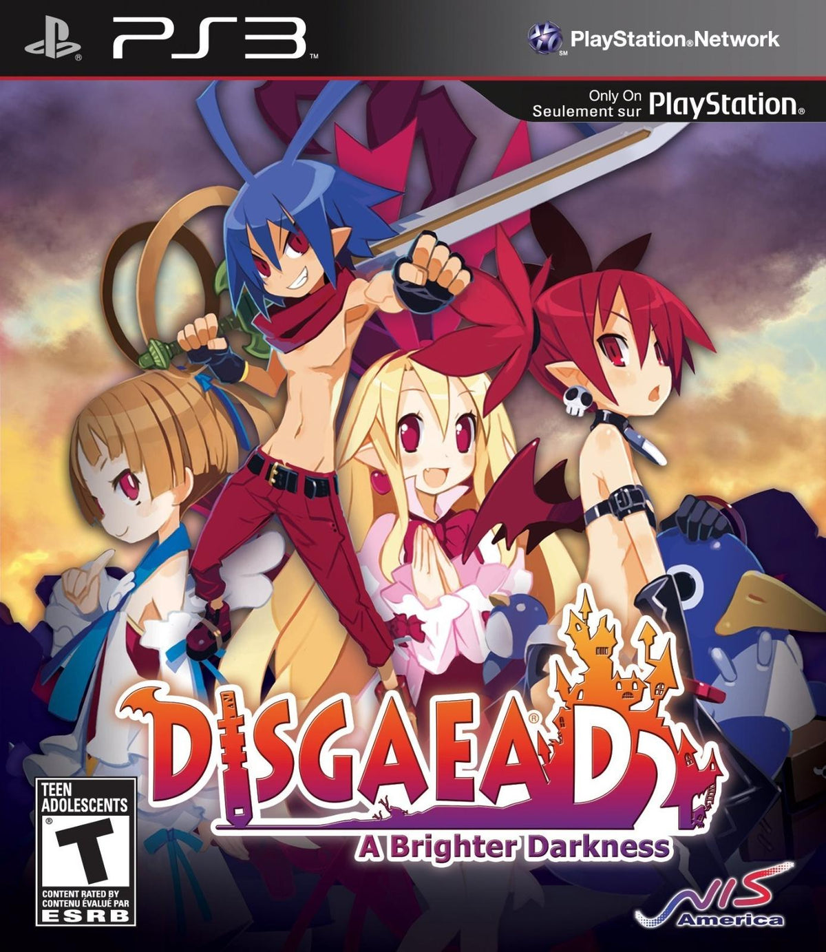 Nexwave Video Games Inc. - Disgaea D2: A Brighter Darkness - Video Game - Playstation 3