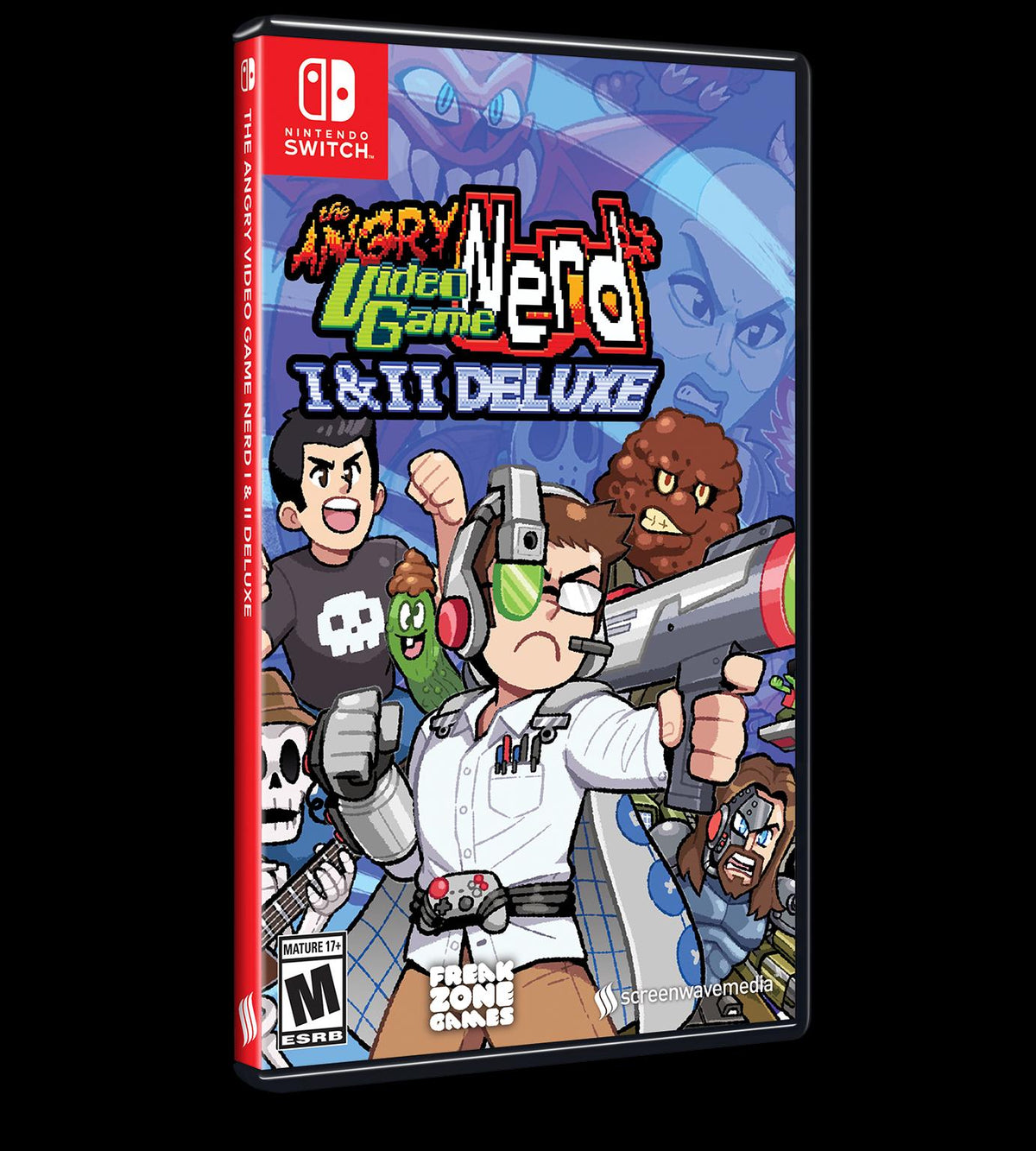 Nexwave Video Games Inc. - Angry Video Game Nerd 1 & 2 Deluxe - Video Game - Nintendo Switch