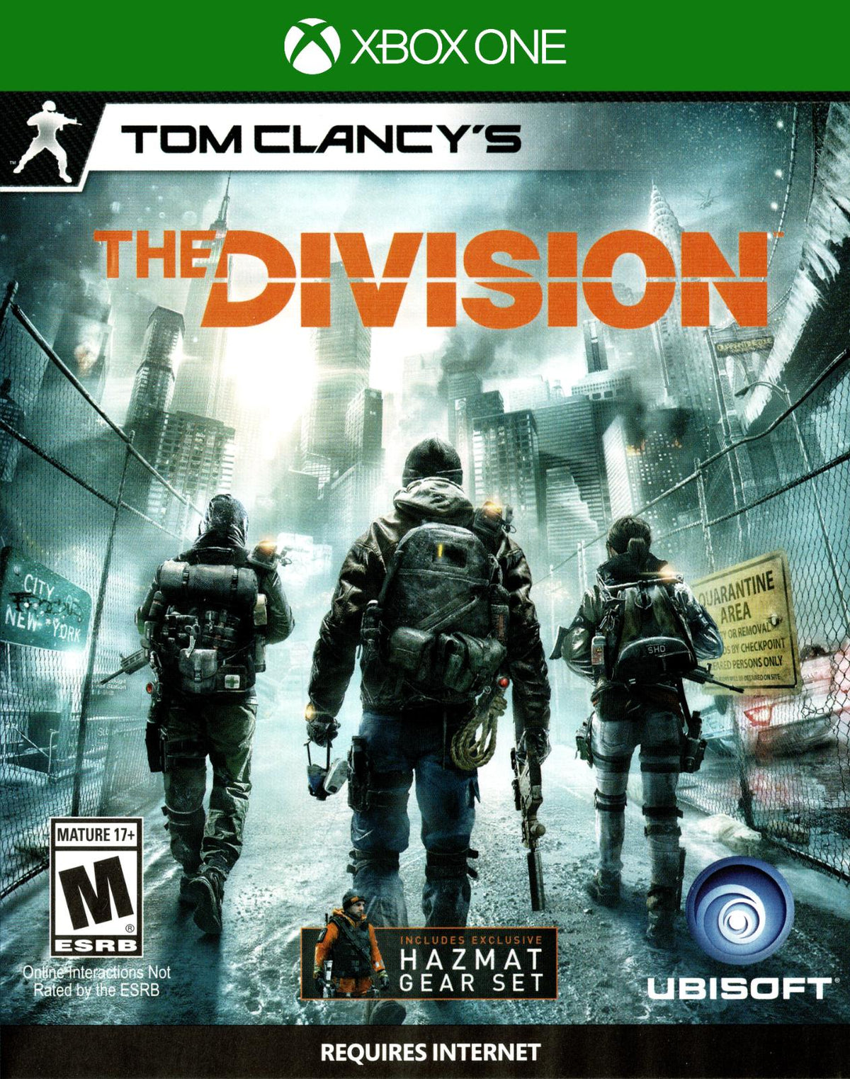 Nexwave Video Games Inc. - Tom Clancy's The Division - Video Game - Xbox One