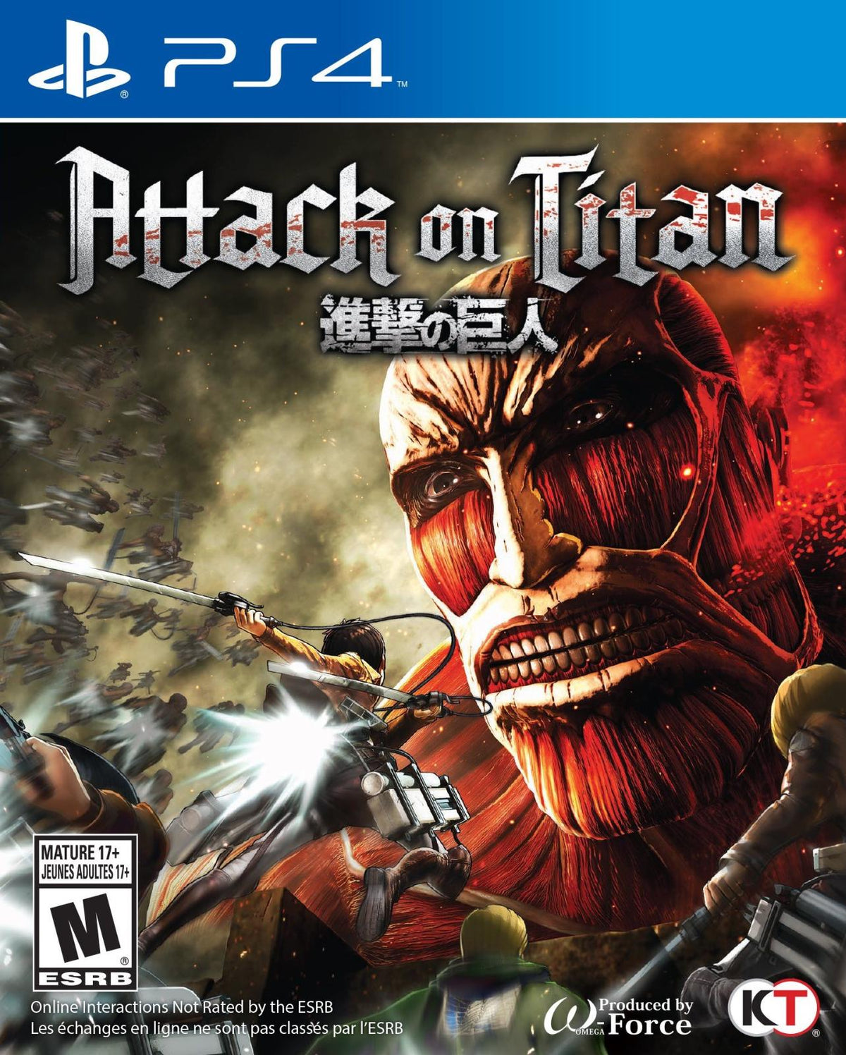 Nexwave Video Games Inc. - Attack on Titan - Video Game - Playstation 4